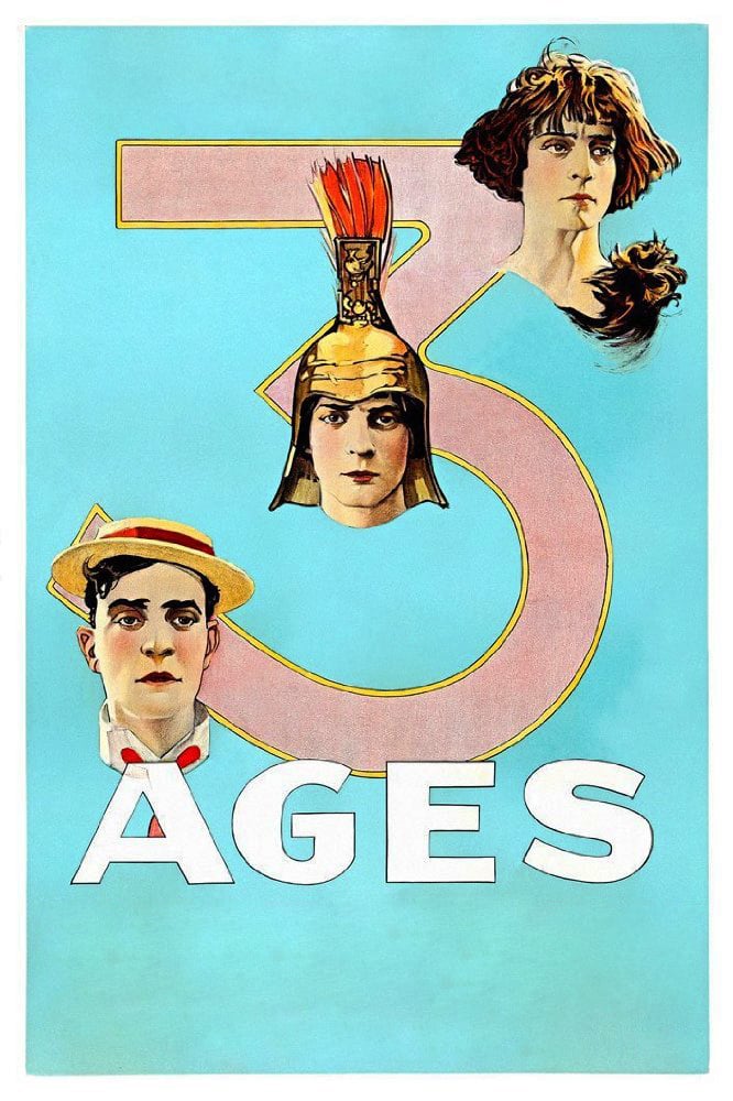Plakat von "Drei Zeitalter"