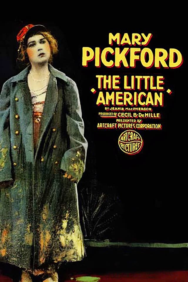Plakat von "The Little American"